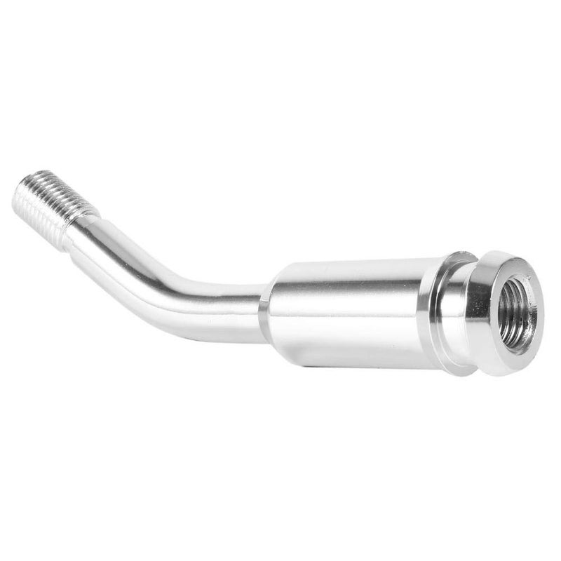 Dweekiy Gear Stick Extension, 5inch Gear Shifter Stick Lever Bend Extension Shift Knob Extender for T4 Silver - Image 2